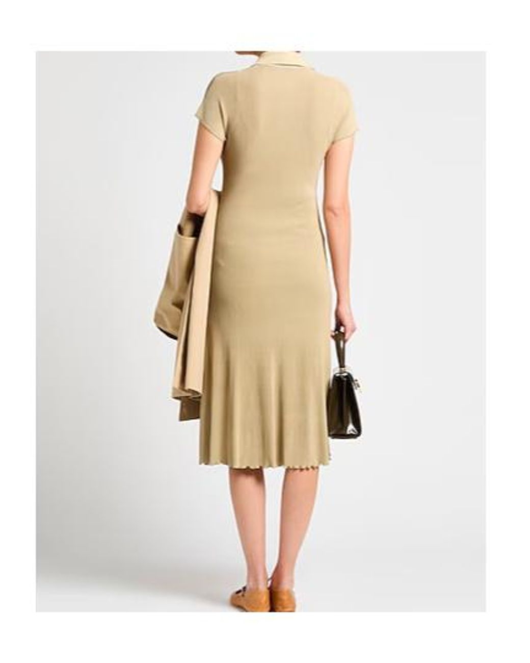 Burberry Natural Midi Dresses