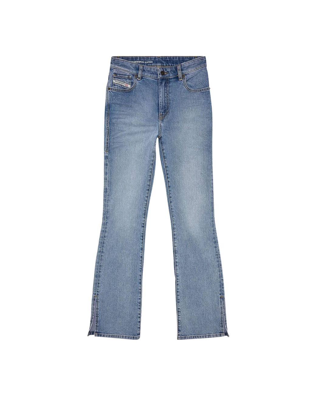 DIESEL Blue Belt Ring Jeans