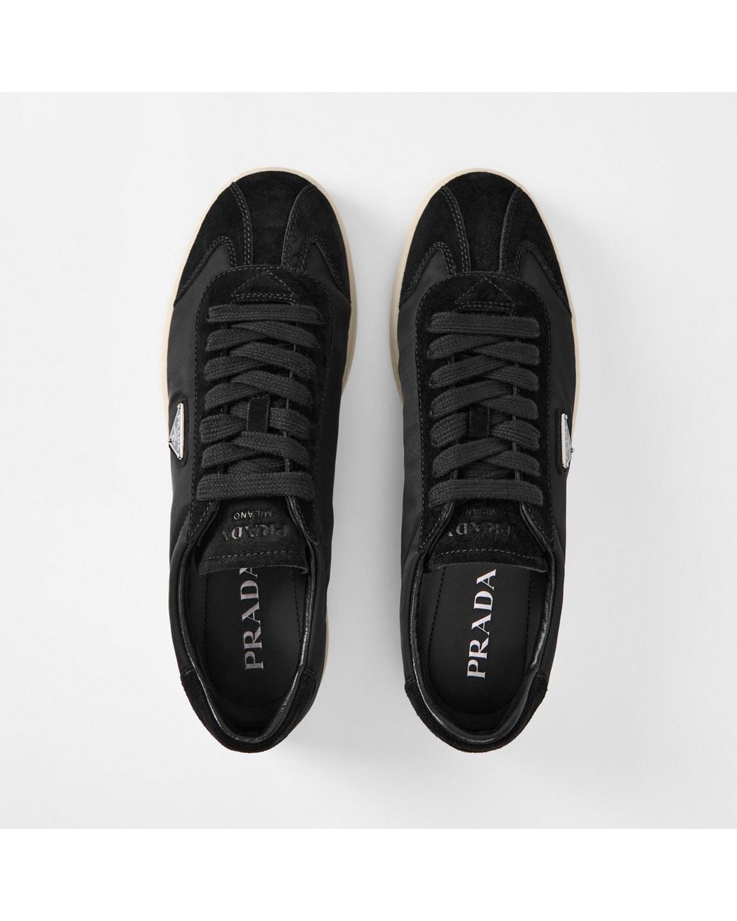 Prada Blue Low-Top Sneakers for men