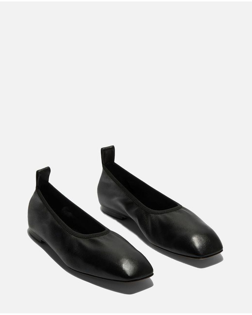 Aeyde Black Nomi Ballet Flats