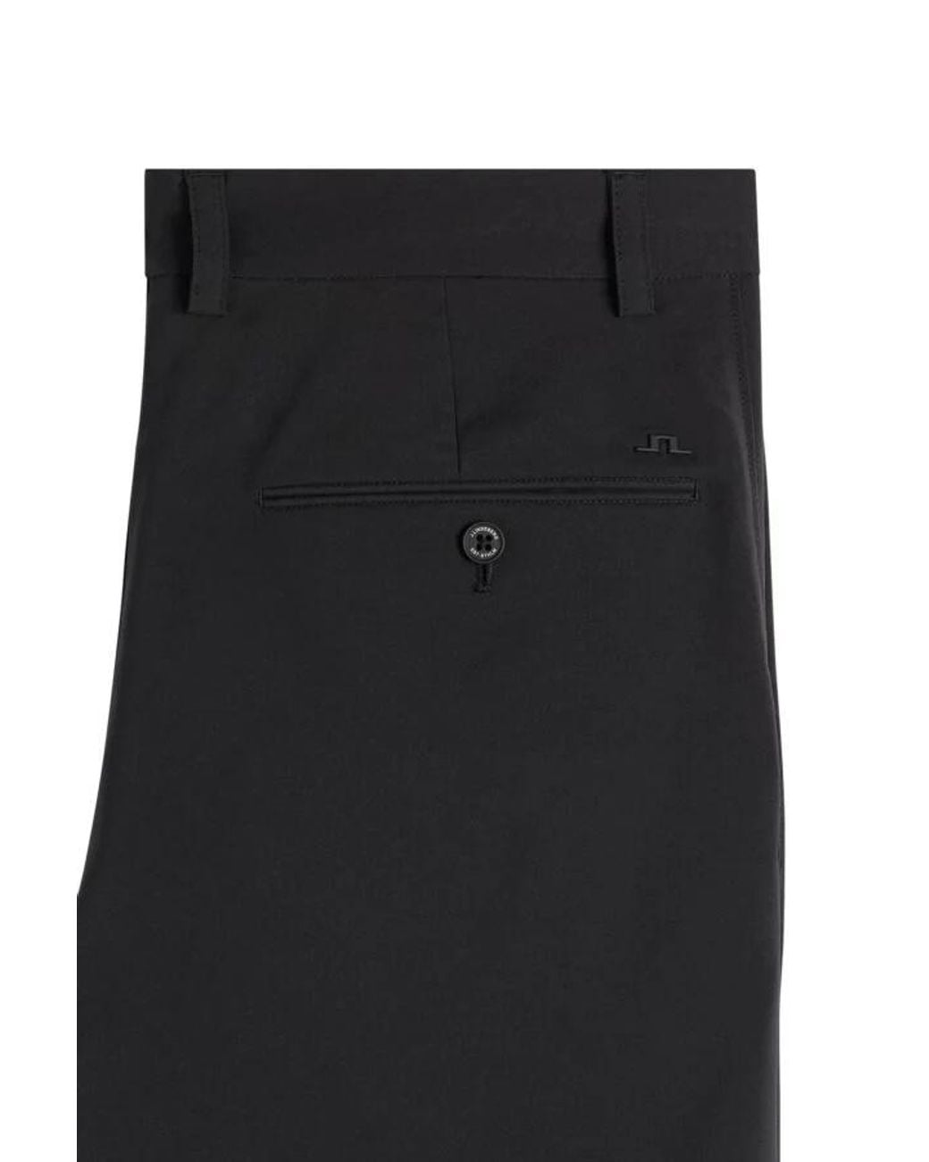 J.Lindeberg Black Mitch Pant Light Poly for men