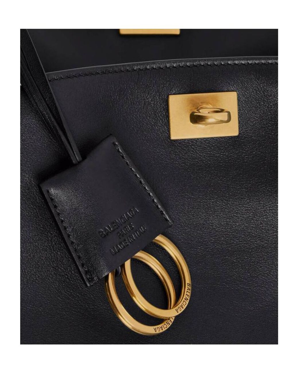 Balenciaga Black Rodeo Mini Handbag