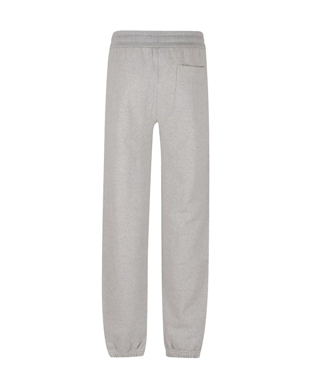 Jil Sander Gray Drawstring Track Pants