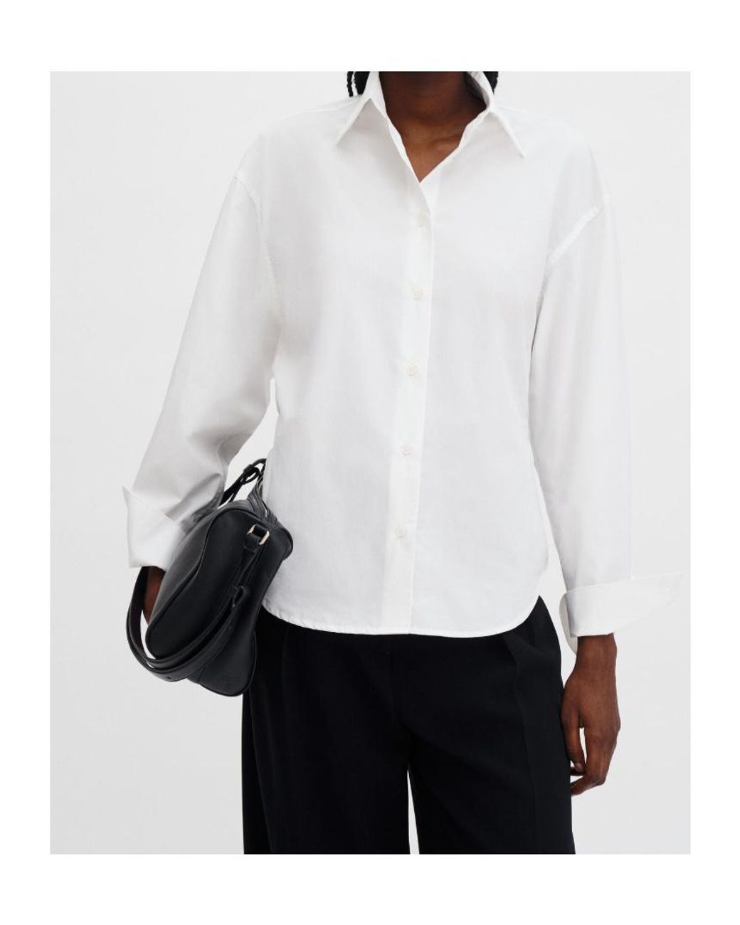Filippa K White Hourglass Classic Shirt