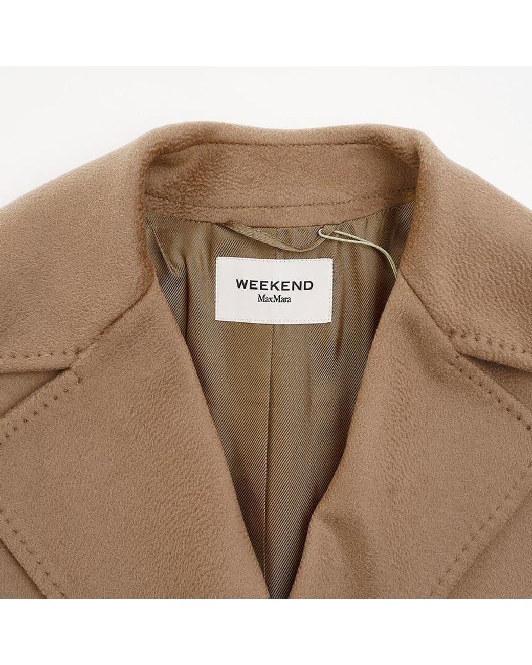 Weekend by Maxmara Natural Wkdpedale Belted Waist Coat