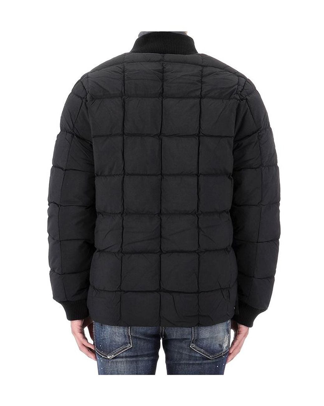 Pyrenex Black Flight Long-Sleeved Down Jacket for men