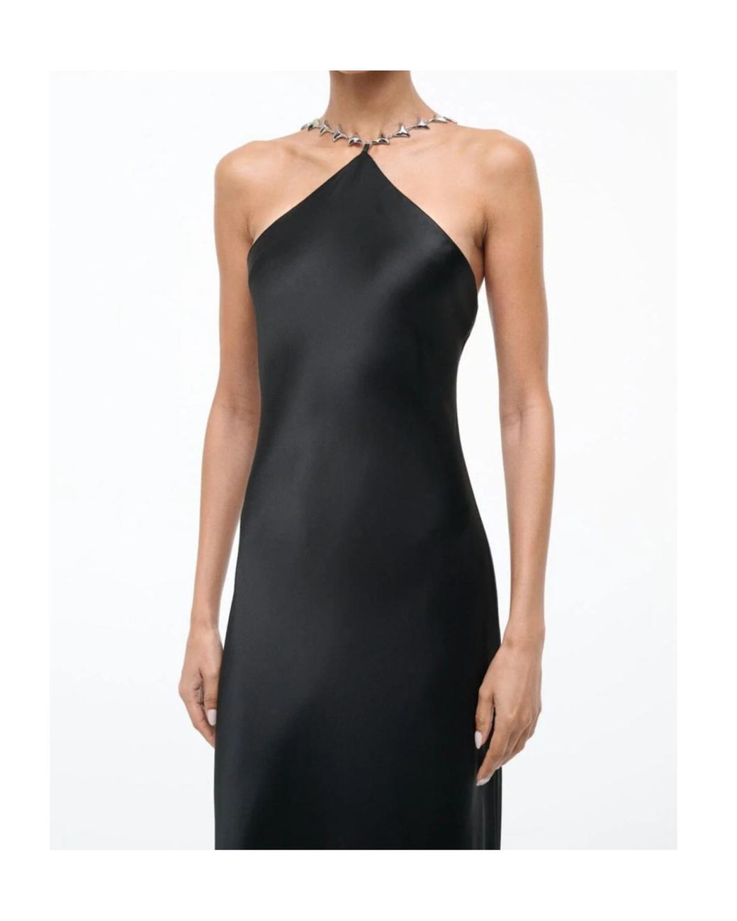 Staud Black Long Dress