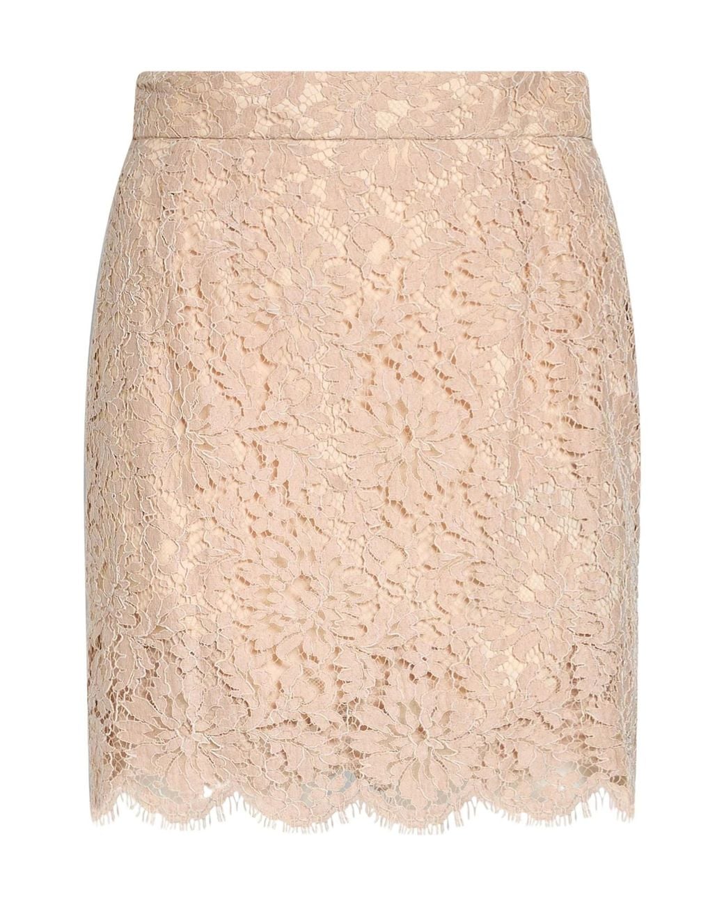 Dolce & Gabbana Natural Mini Skirts