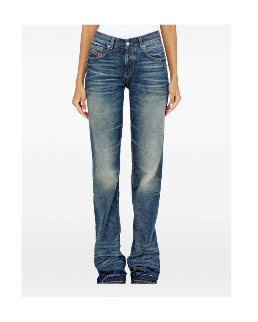 DIESEL Blue D Heel Fsj Slim Jeans