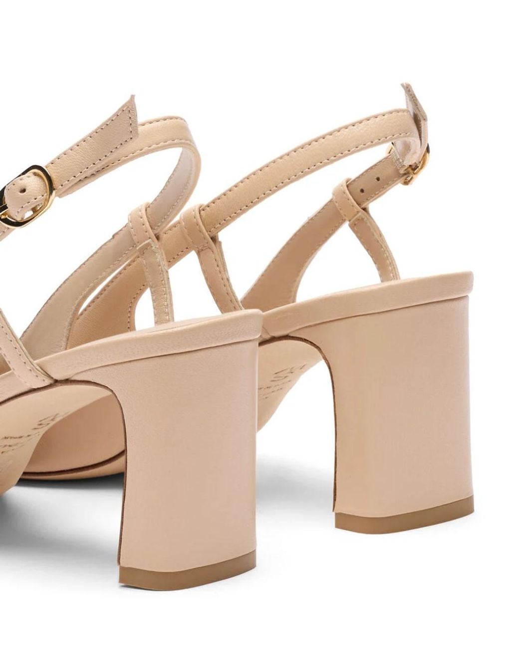 Stuart Weitzman Natural Babette Slingback 60