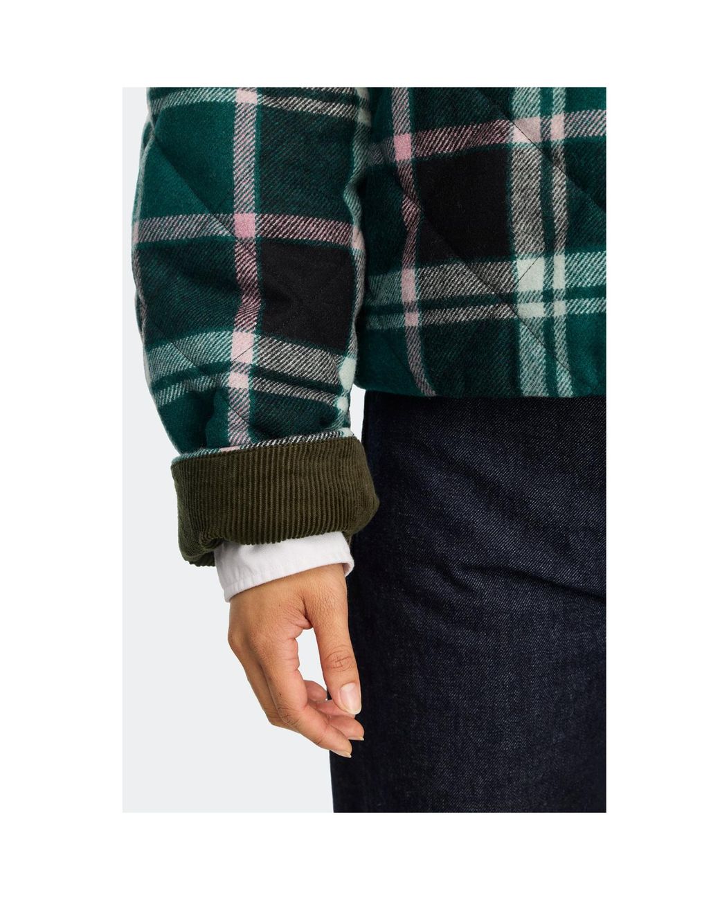 Canada Goose Green Terra Check Jacket