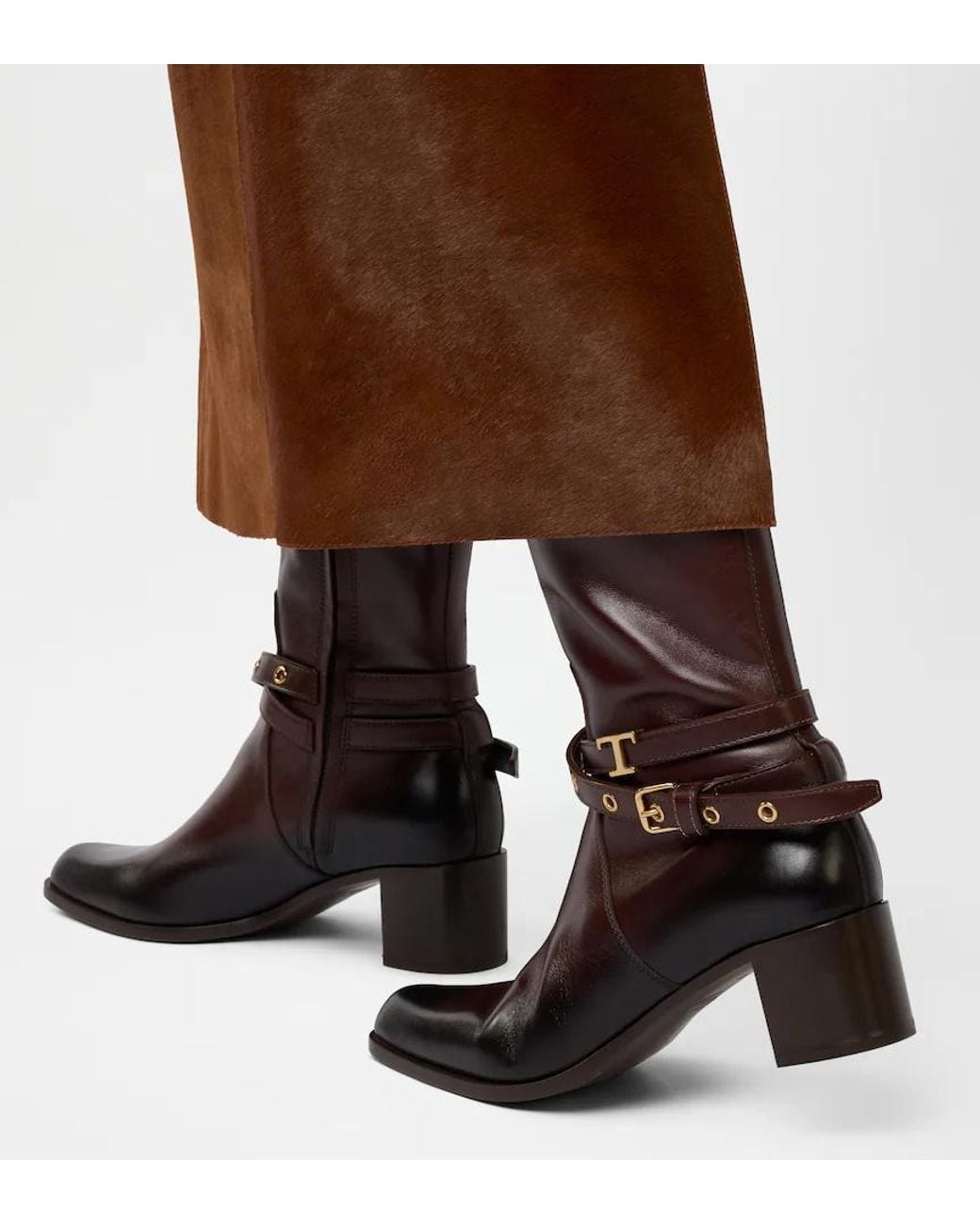 Tod's Brown Ankle Boots