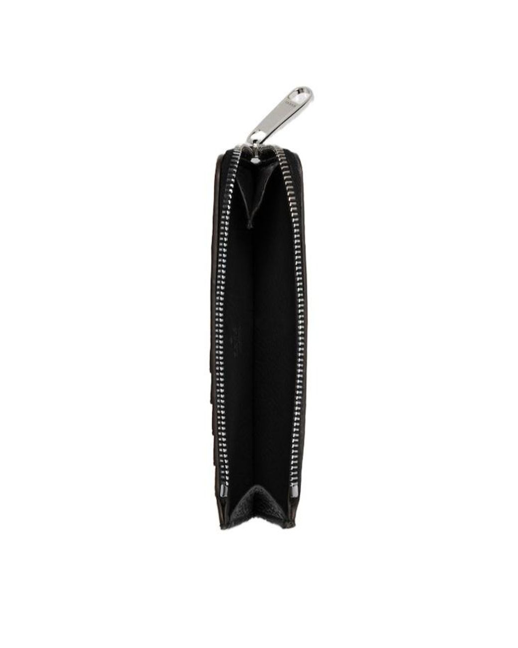 Gucci Black Zip Card Case With Logo for men