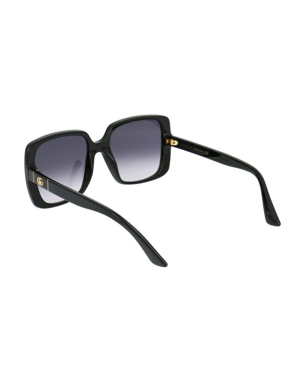 Gucci Blue Eyewear Square Frame Sunglasses