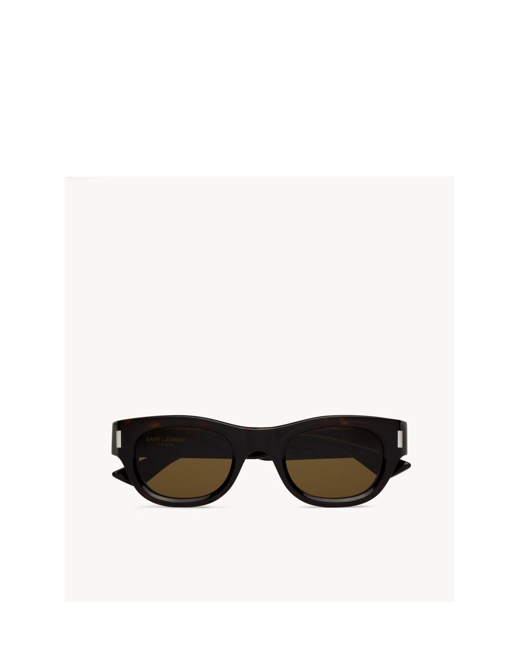 Saint Laurent White Eyewear Sl 761 Square Frame Sunglasses