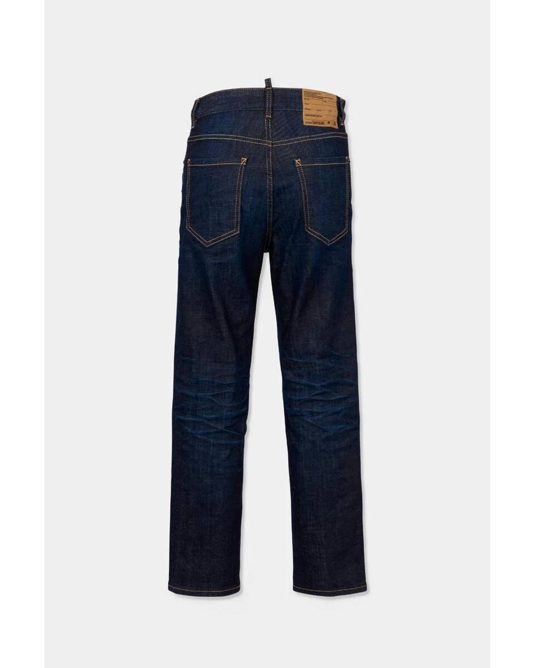 DSquared² Blue Boston Straight-Leg Jeans