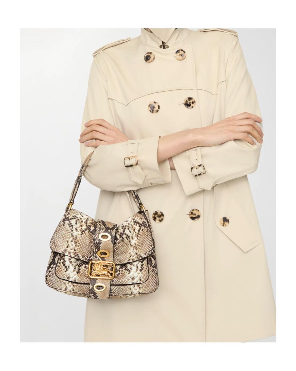 Burberry Multicolor Small Rider Bag