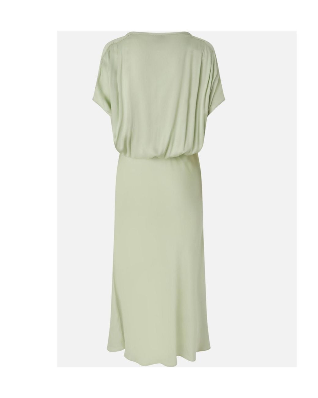 Pinko Green Short-Sleeved Dress
