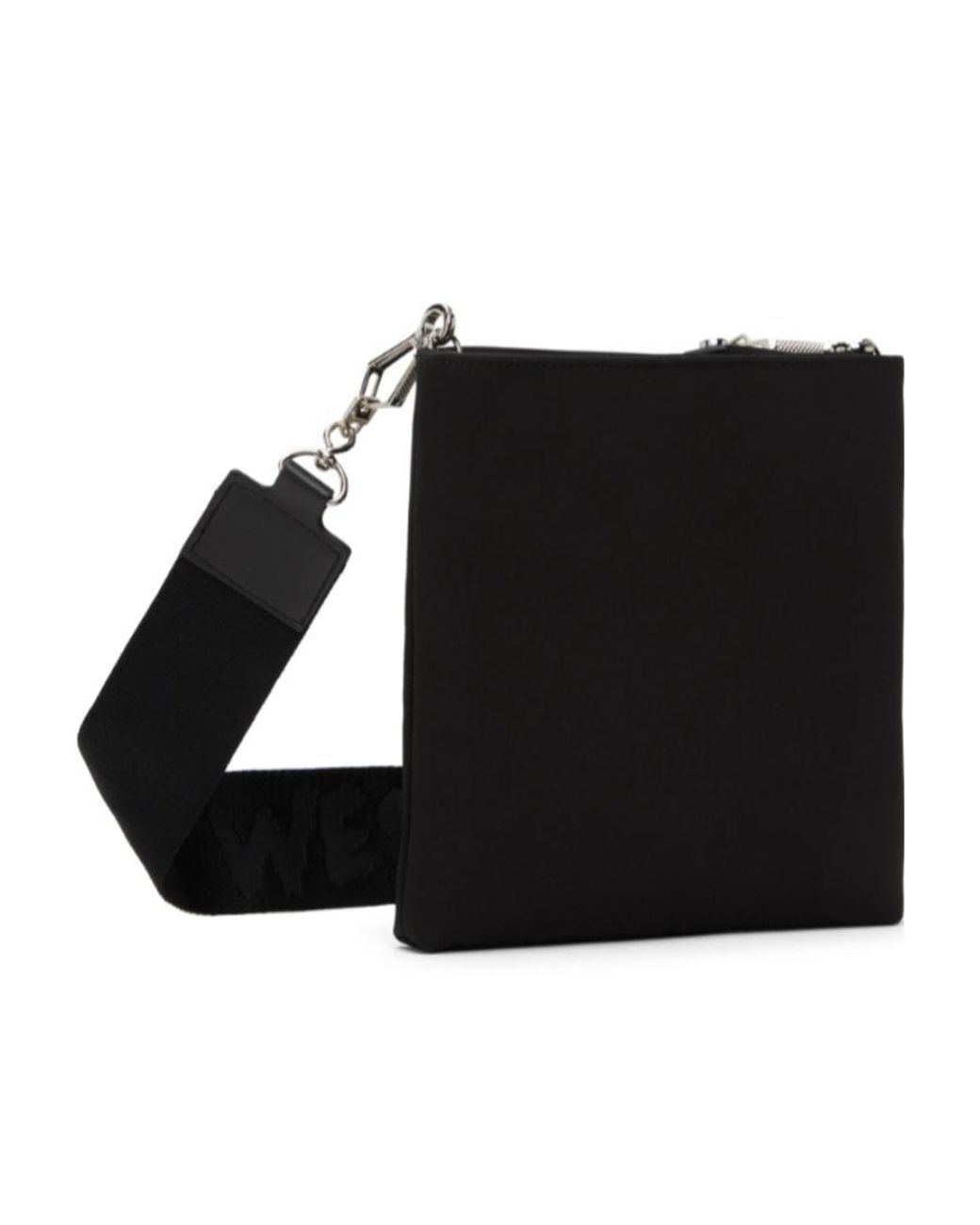 Vivienne Westwood Black Squire Square Cross-Body Bag for men