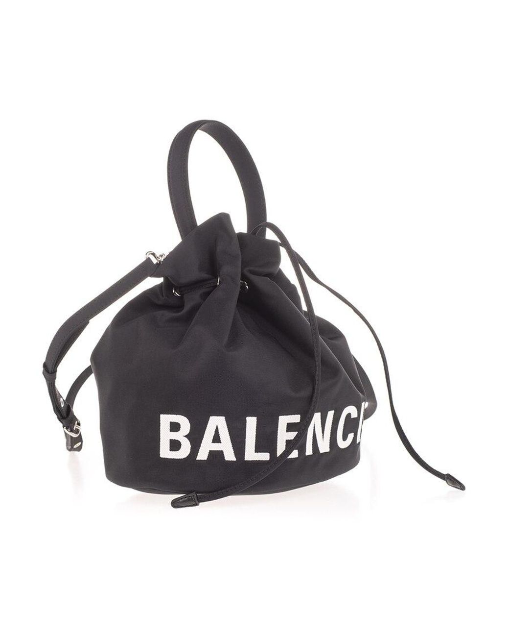 Balenciaga Black Medium Metro Shoulder Bag