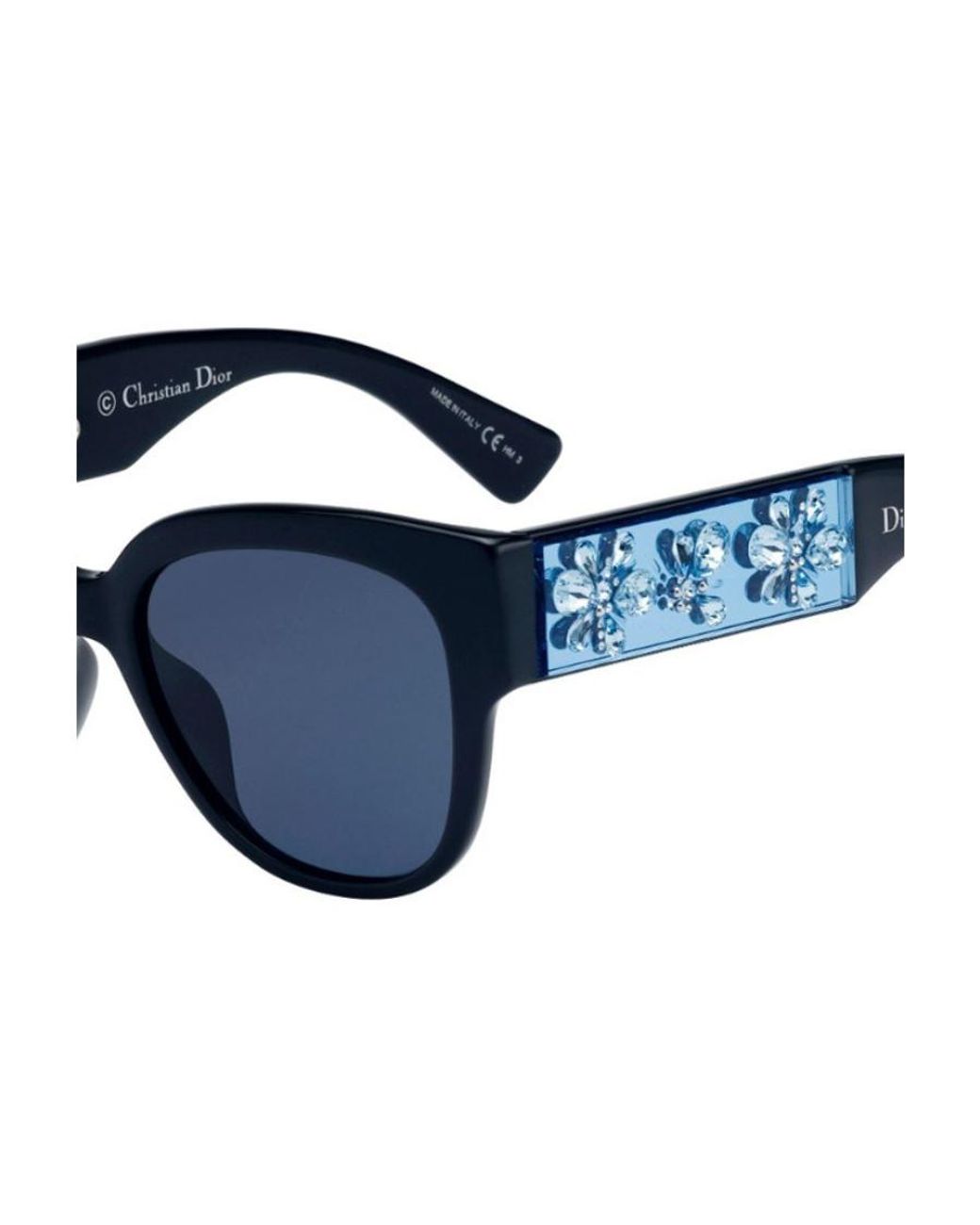Dior Blue Logo Sunglasses