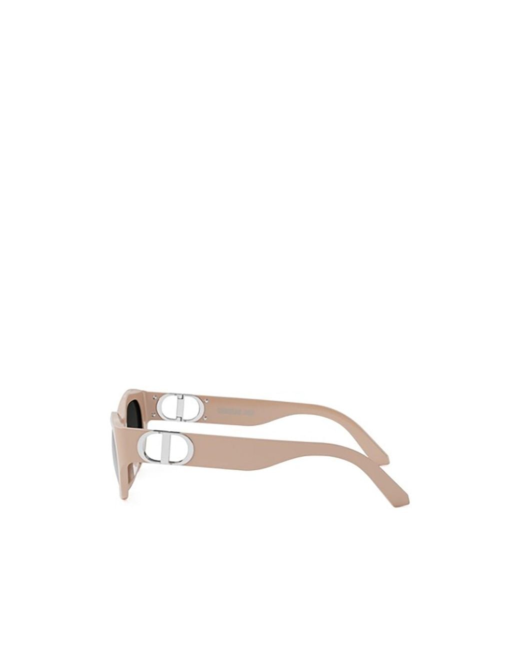 Dior White Eyewear Butterfly Frame Sunglasses