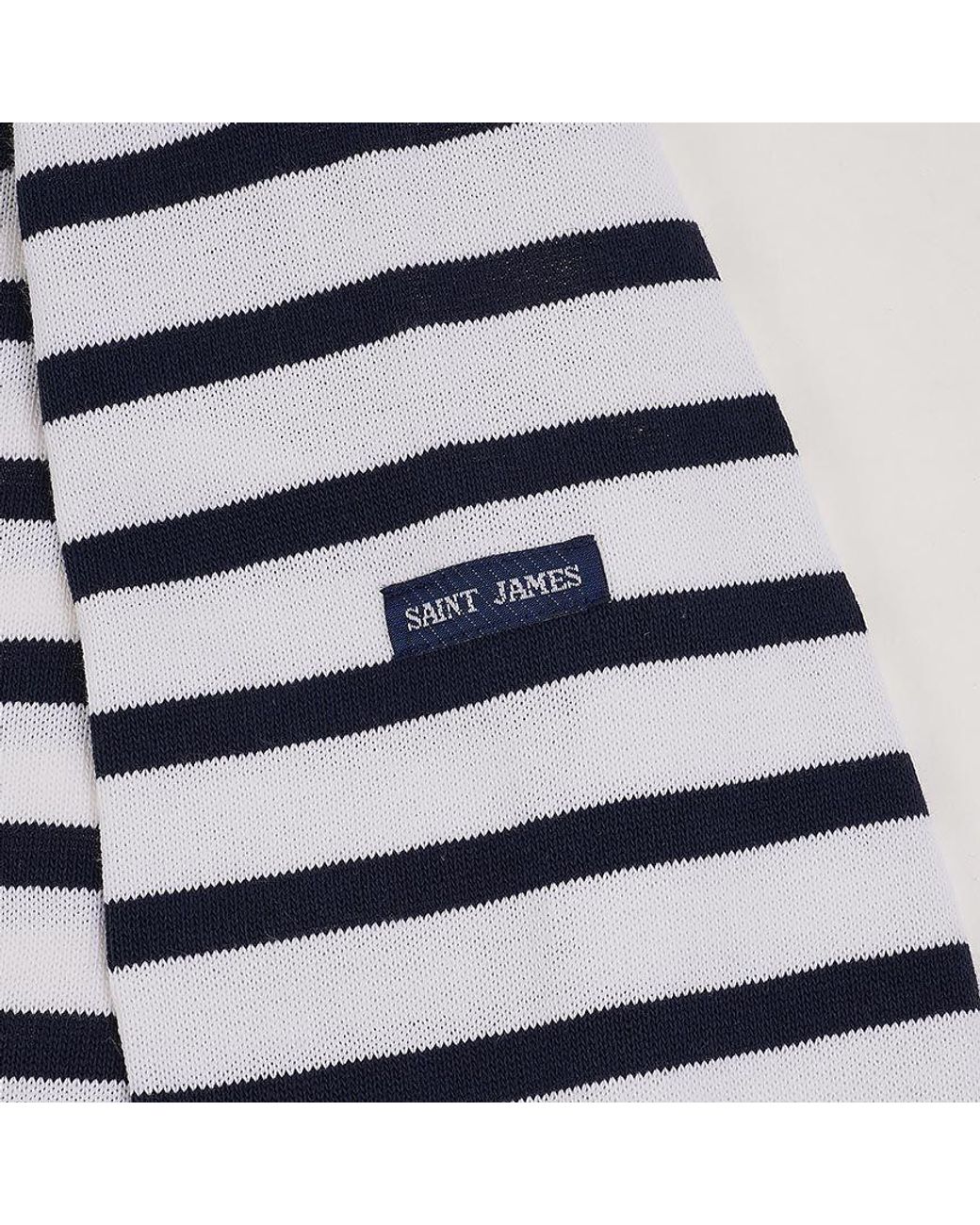 Saint James Blue Striped T-Shirt