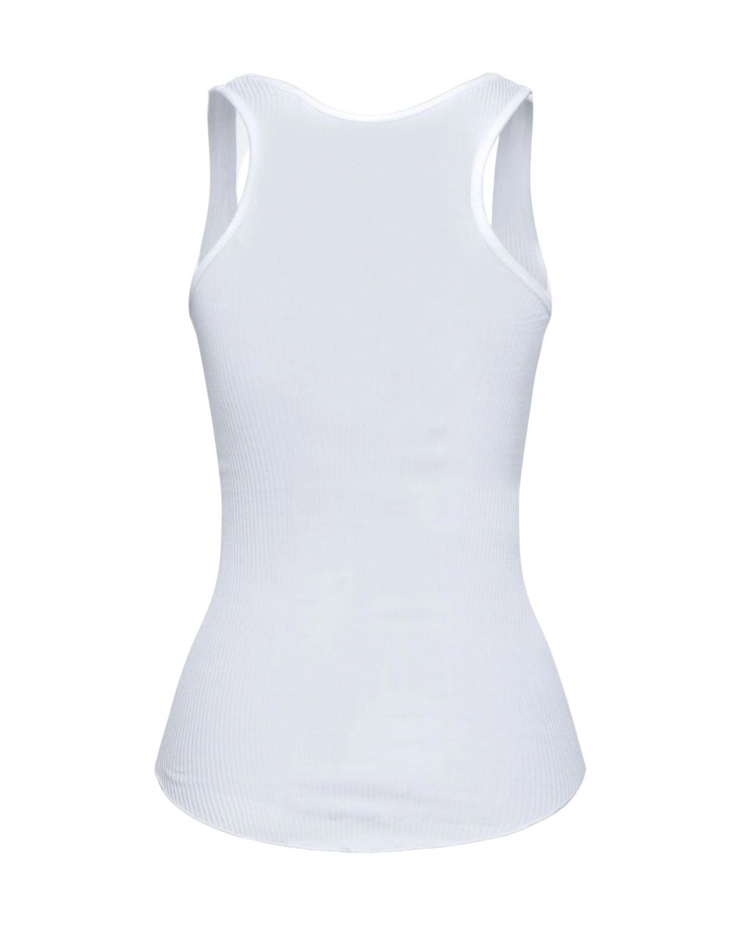 Isabel Marant White Sleeveless Crew Neck T-Shirt