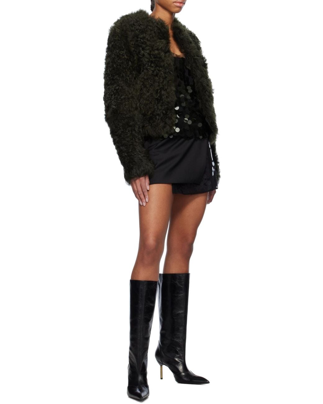 16Arlington Black Noelia Miniskirt