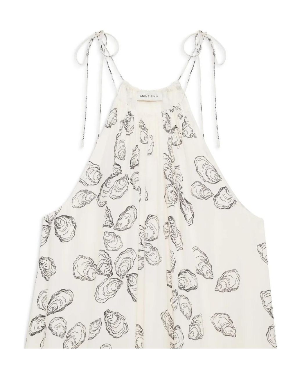 Anine Bing White Santana Dress