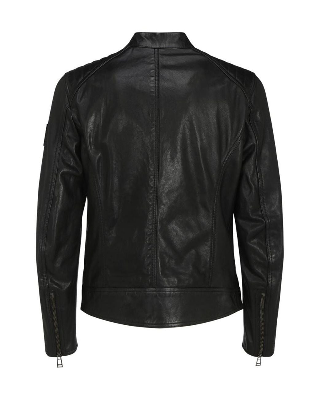 Belstaff Black V Racer Quilted Biker Jacket for men