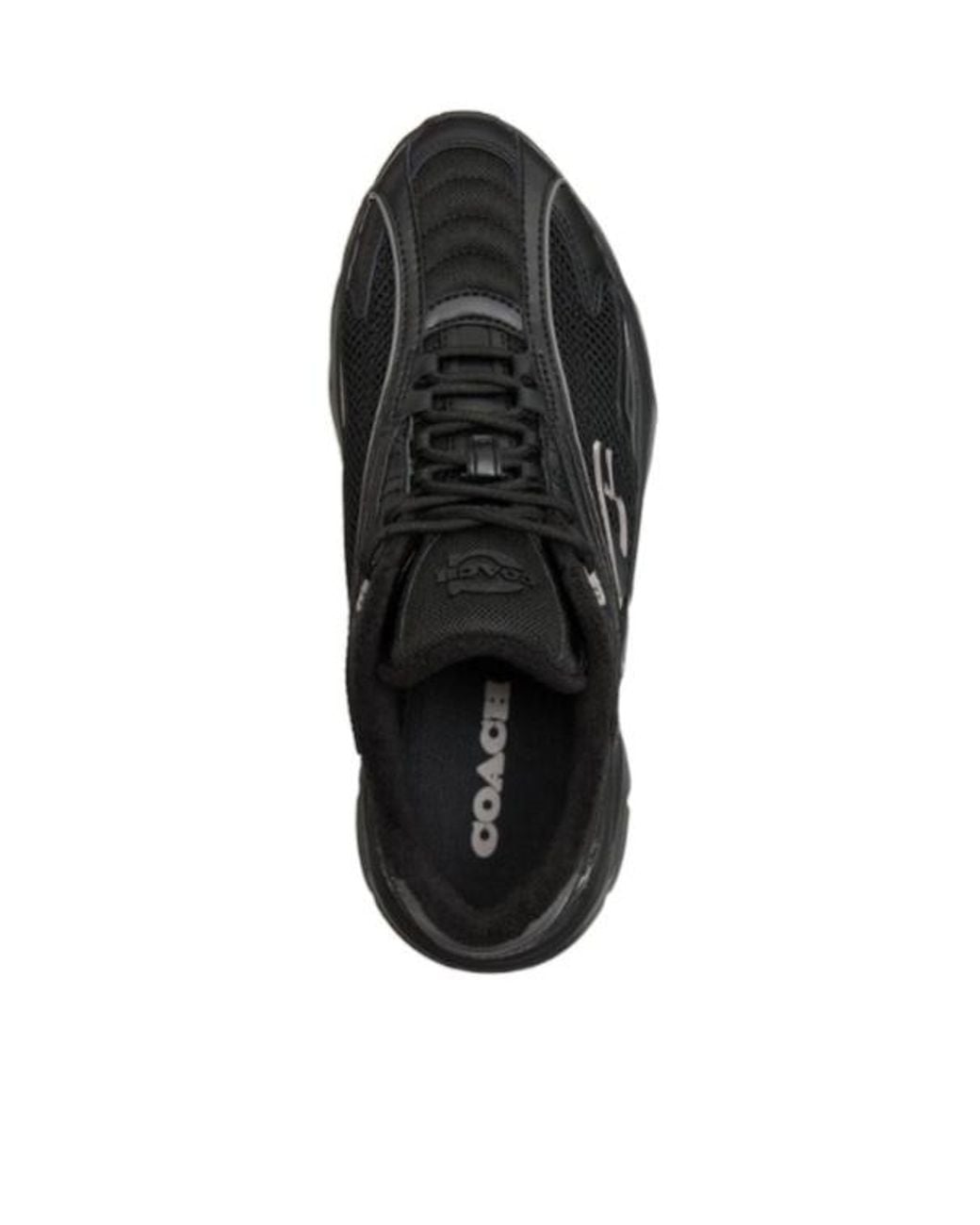 COACH Black Speed Runner Sneakers for men