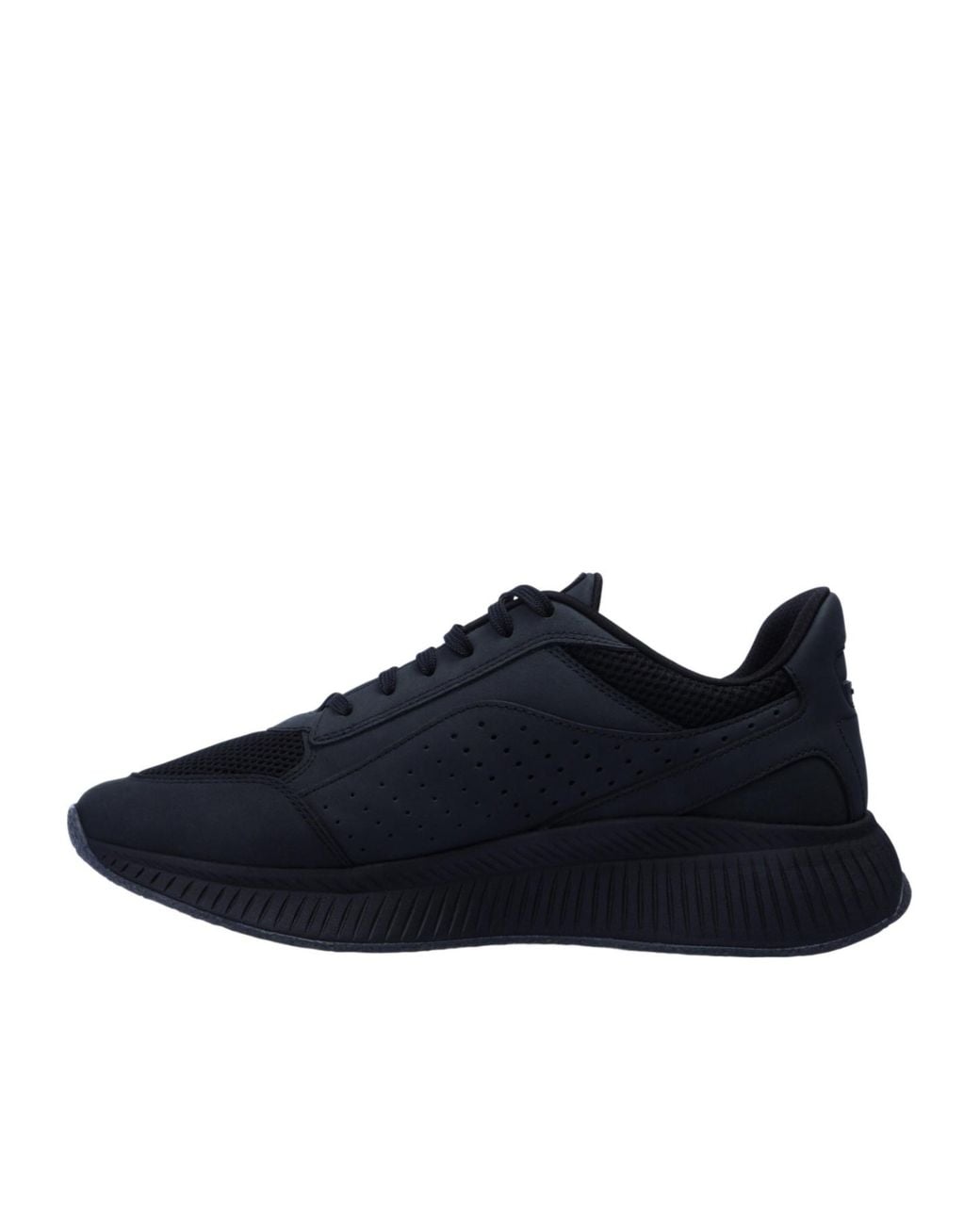 Boss Blue Meshpanelled Trainer for men