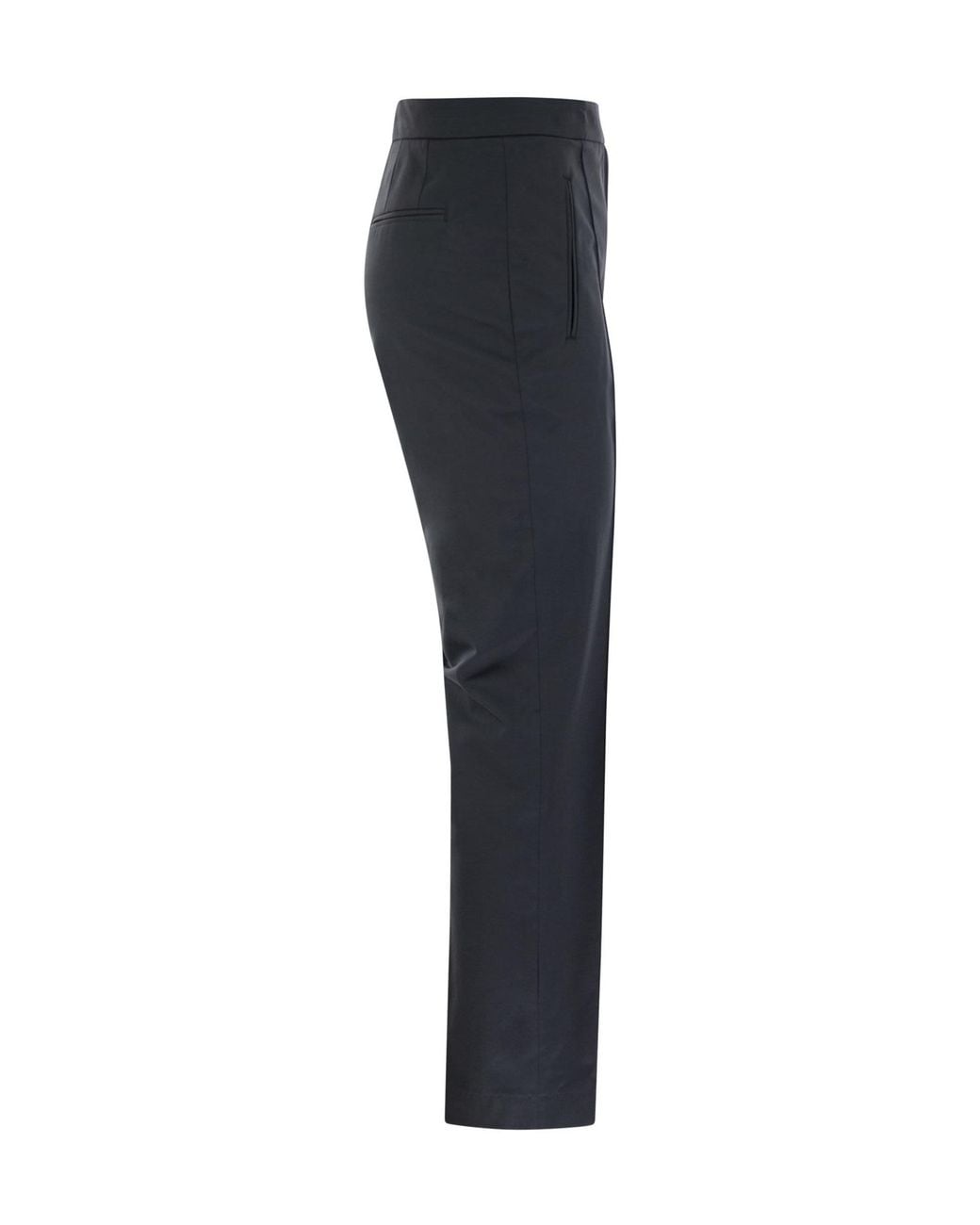 Pt Pantaloni Blue Pt Torino Frida Pleated Slim-Fit Pants