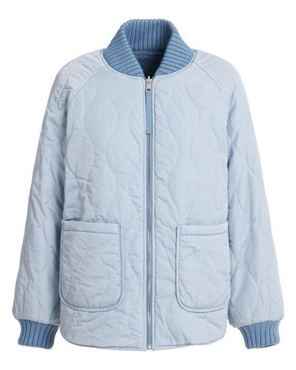 Varley Blue Serina Reversible Jacket