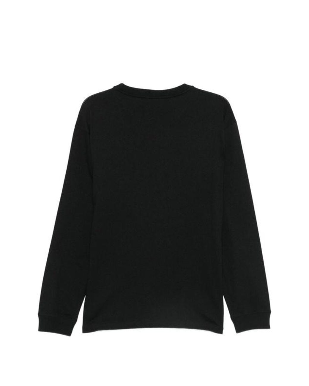 Valentino Black Logo Printed Crewneck T-Shirt for men