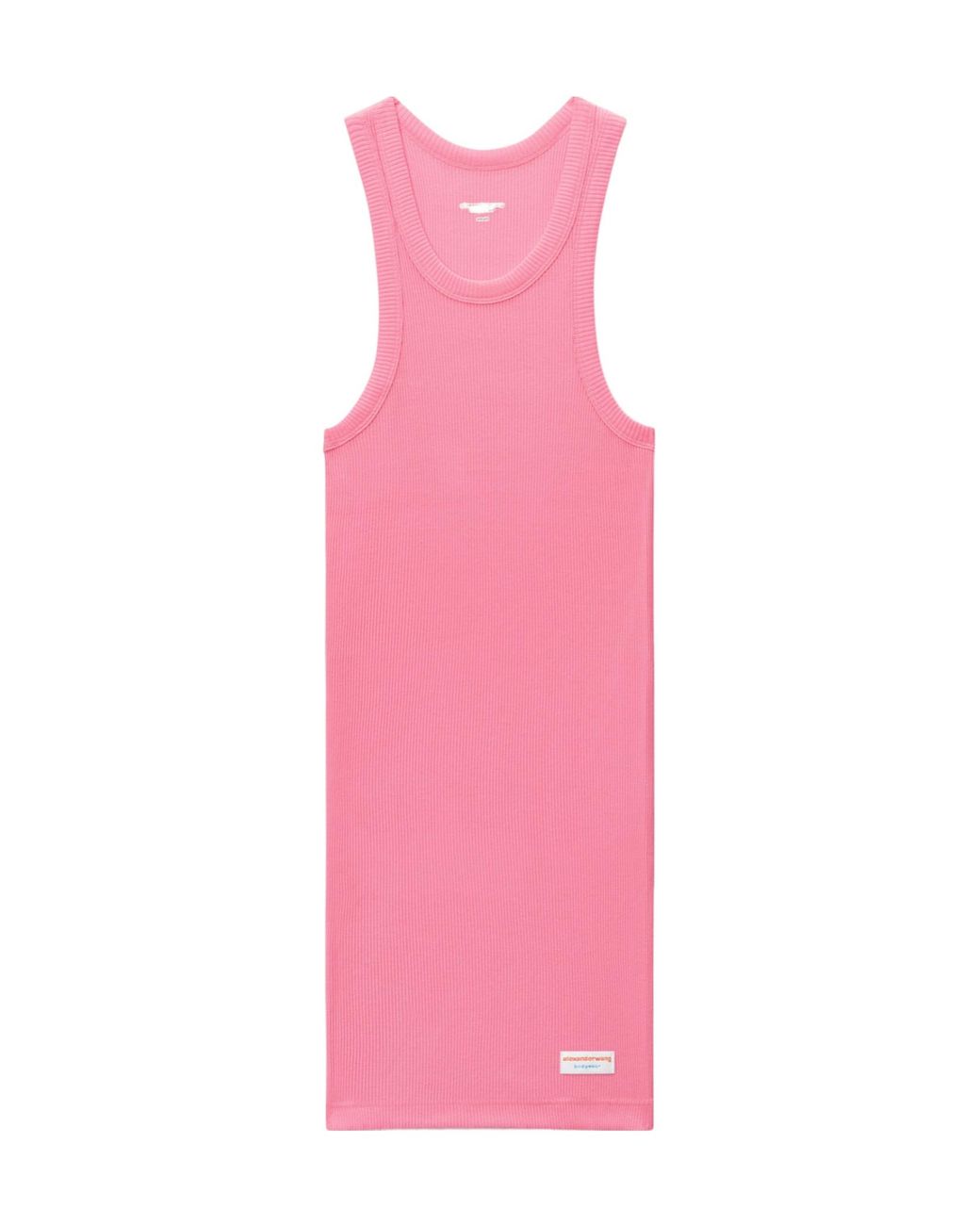 Alexander Wang Pink Racerback Tank Mini Dress