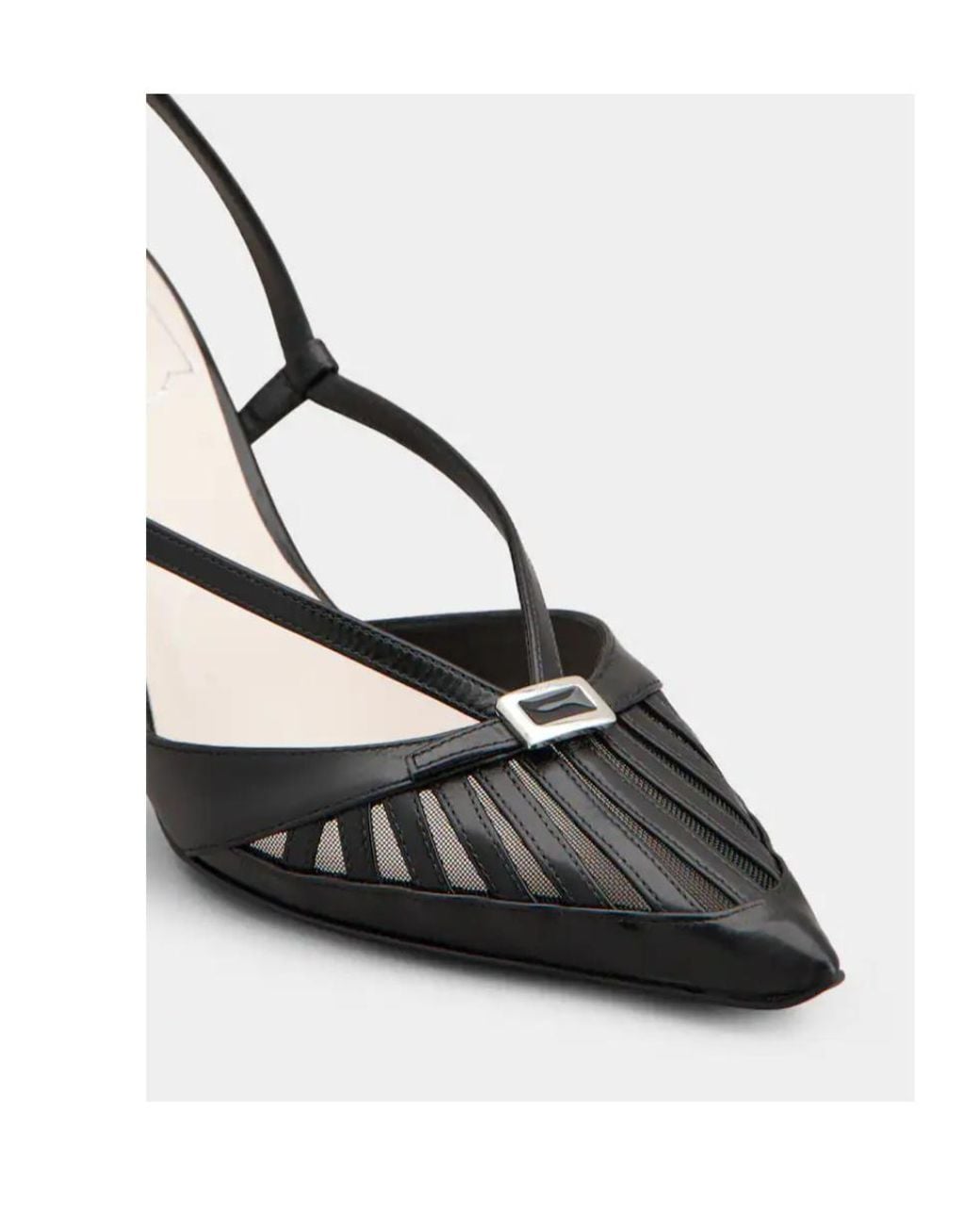 Roger Vivier Black Virgule D'Orsay Pumps