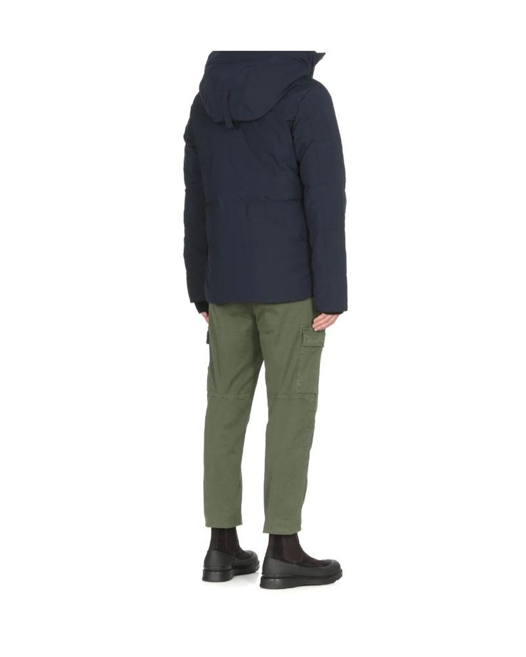Canada Goose Blue Macmillan Hooded Parka for men