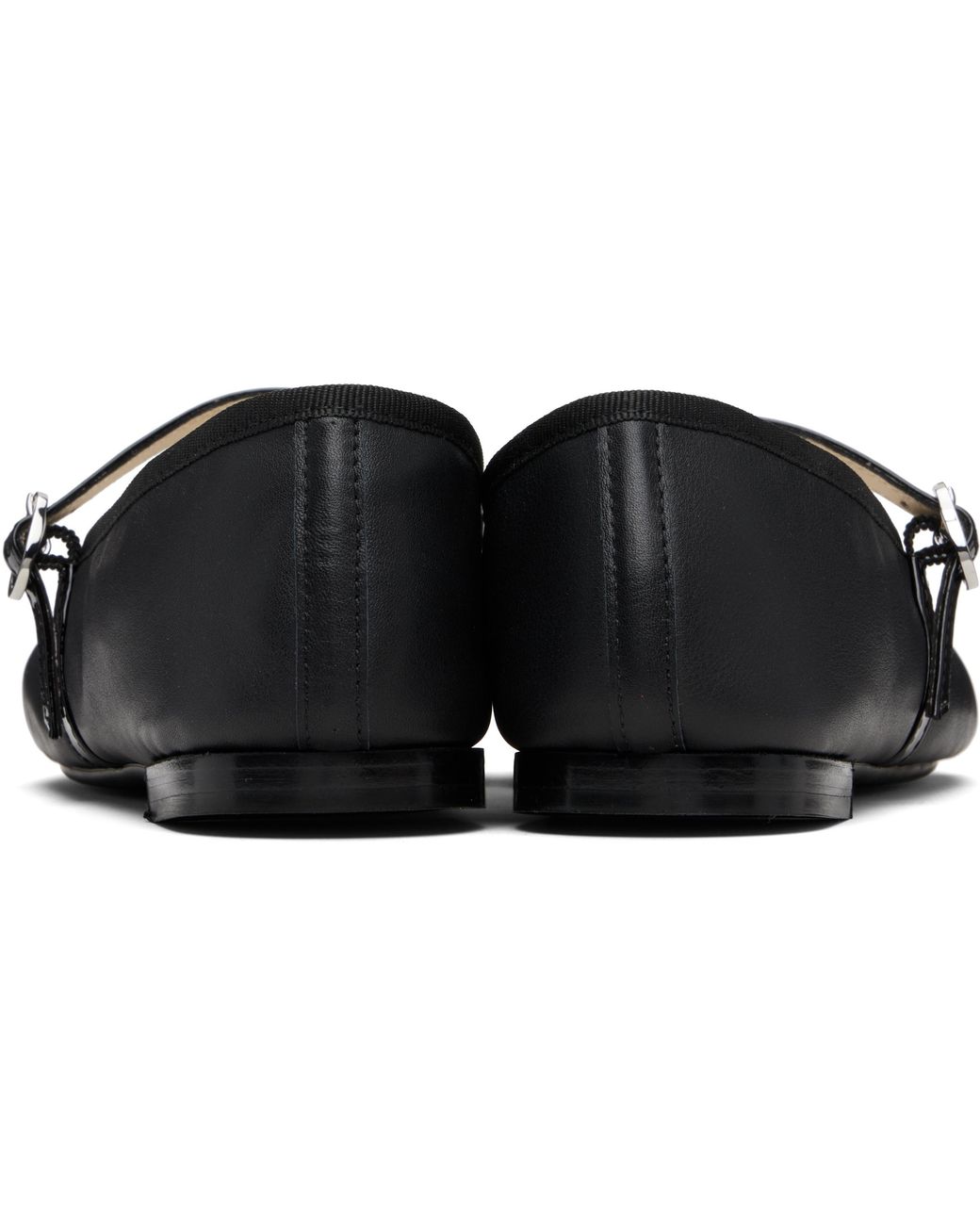 Repetto Black Georgiana Mary Jane Ballet Flats