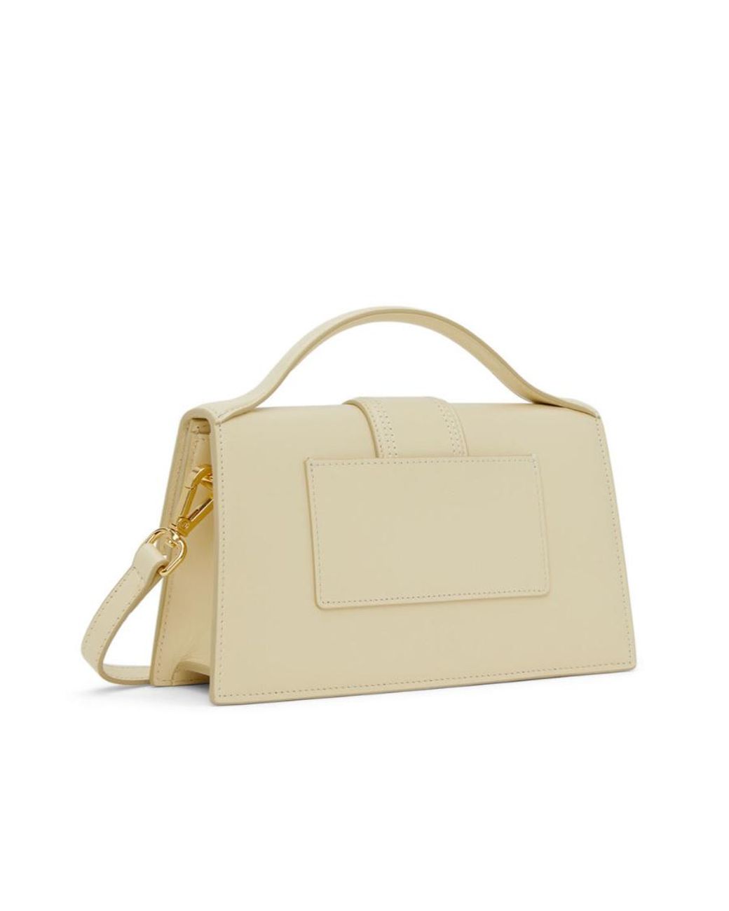 Jacquemus Metallic Le Grand Bambino Logo Plaque Tote Bag