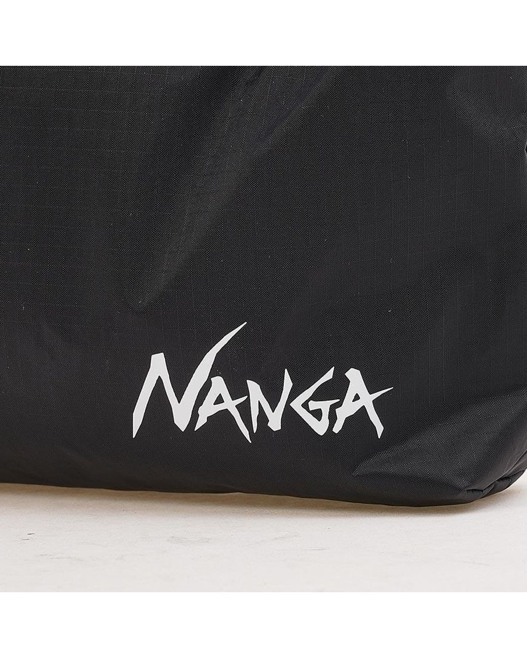 NANGA White Zippered Shoulder Bag for men