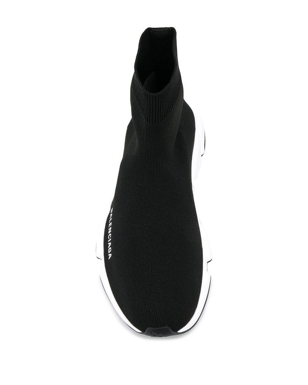 Balenciaga Black Speed High-Top Sneakers
