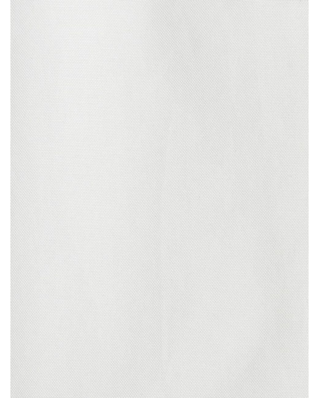 Etro White Logo-Embroidered Button-Down Shirt for men