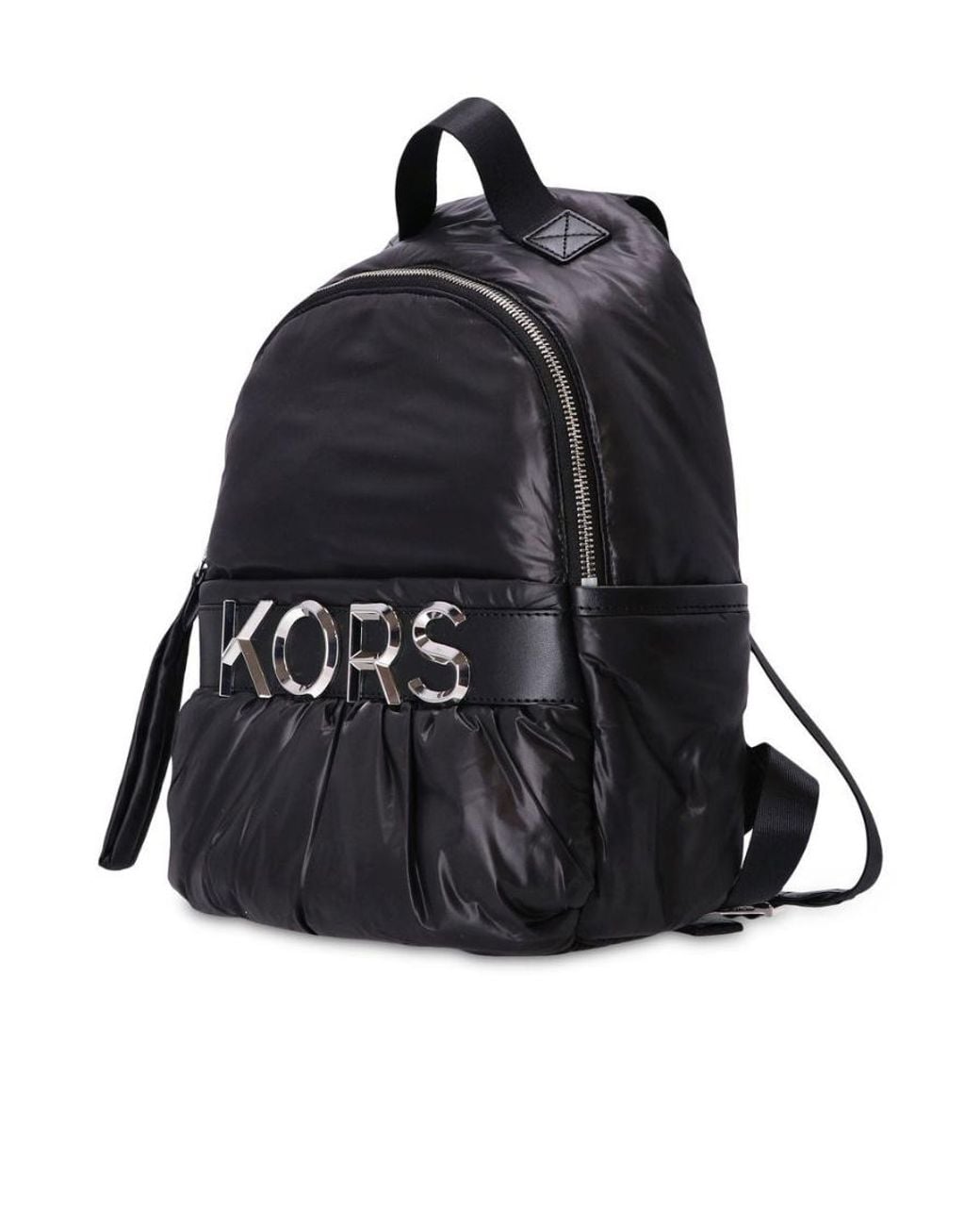 Michael Kors Black Logo Backpack for men