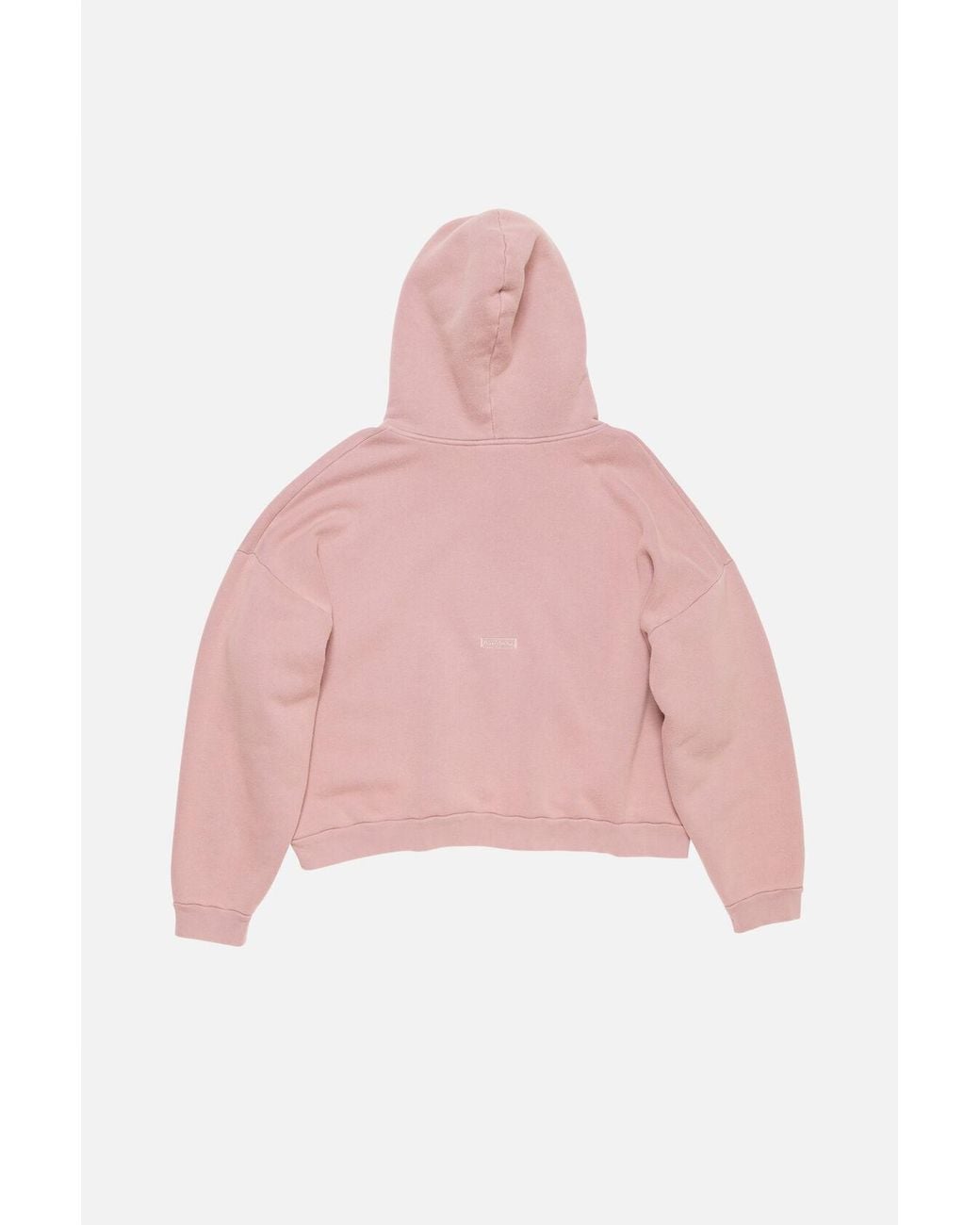 Acne Pink Drop-Shoulder Hoodie for men