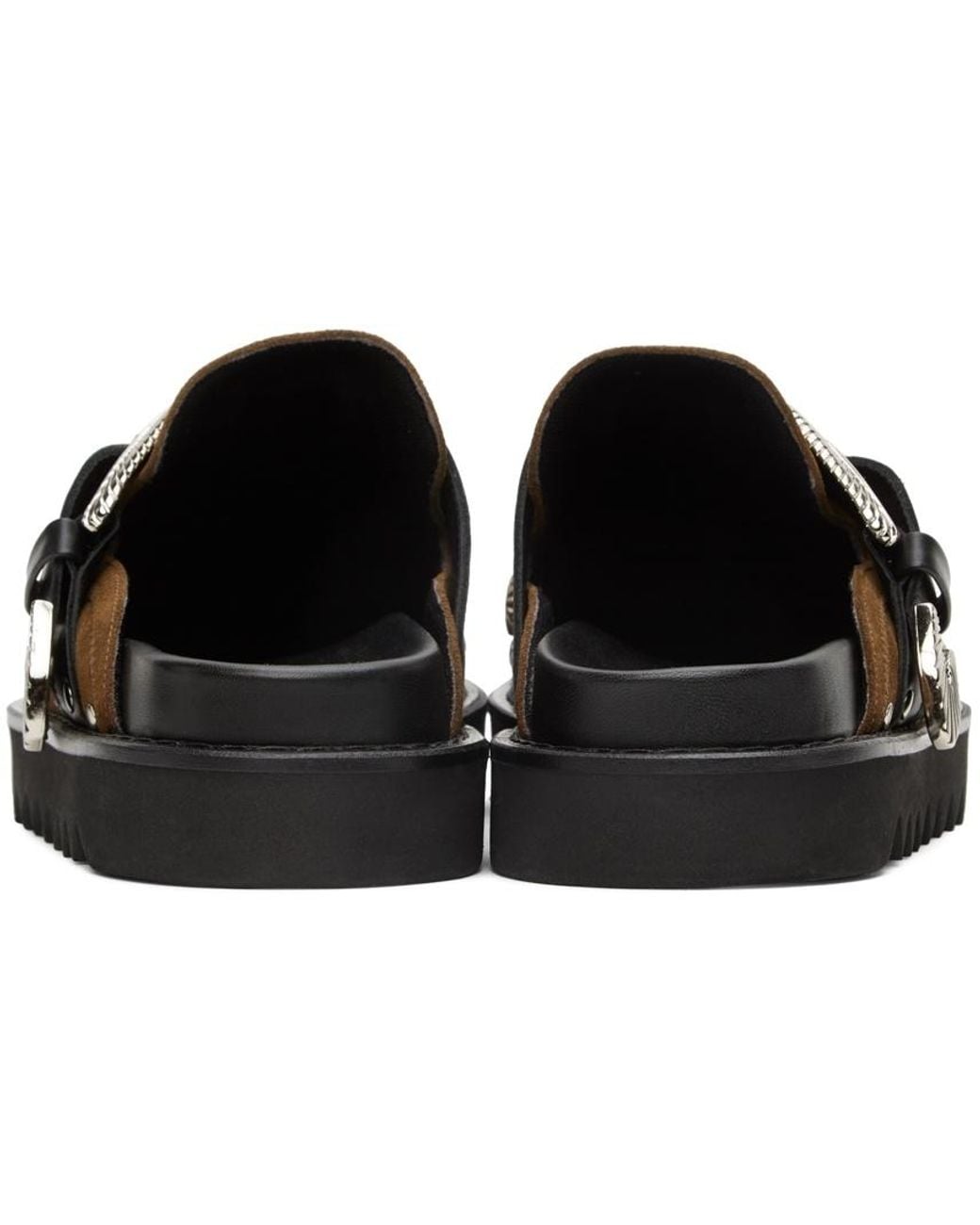Toga Virilis Brown Tawny Logo Muller Shoes for men