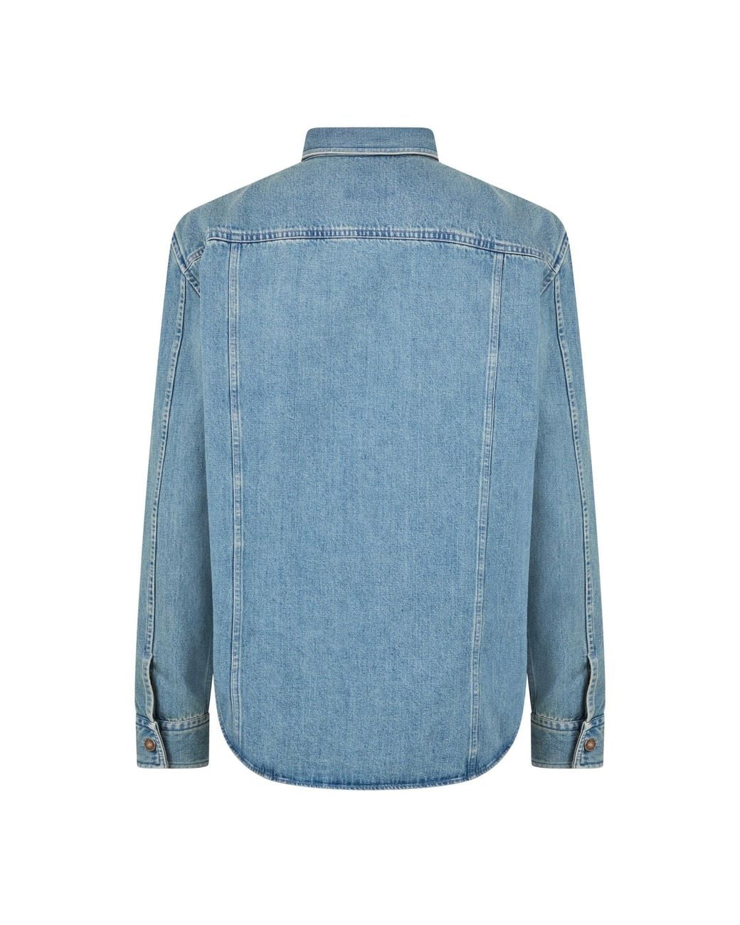 Tom Ford Blue Denim Overshirt for men
