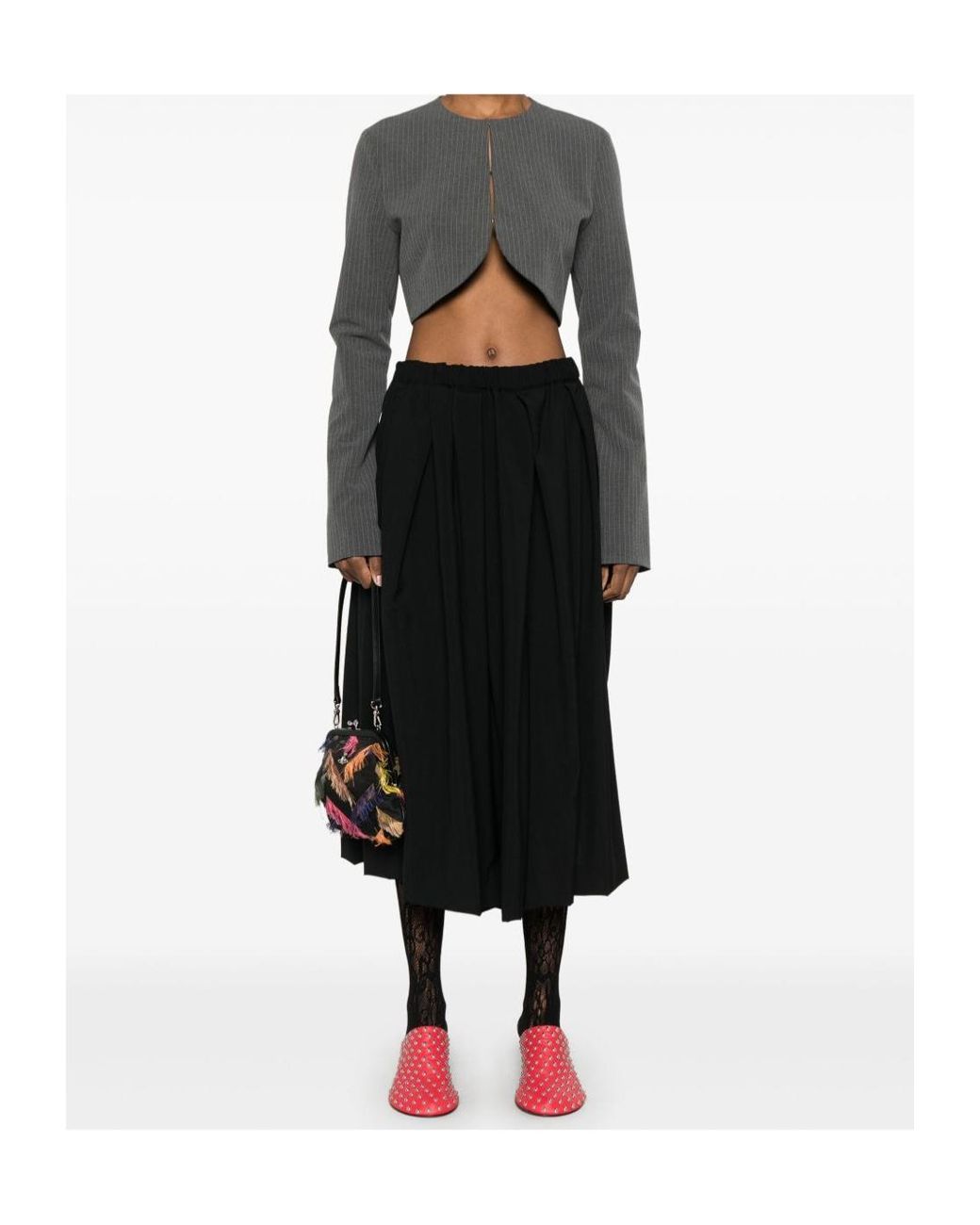 Comme des Garçons Black Wool Pants