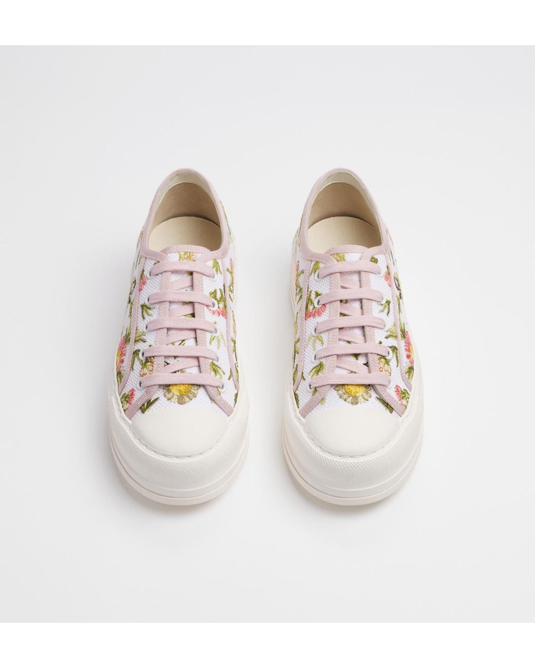 Dior White Walk'N' Platform Sneaker